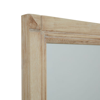 Skandi London Washed Wood XL Window Mirror - Skandi London