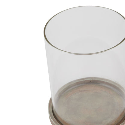 Lofoten Brown Large Hurricane Lantern - Skandi London