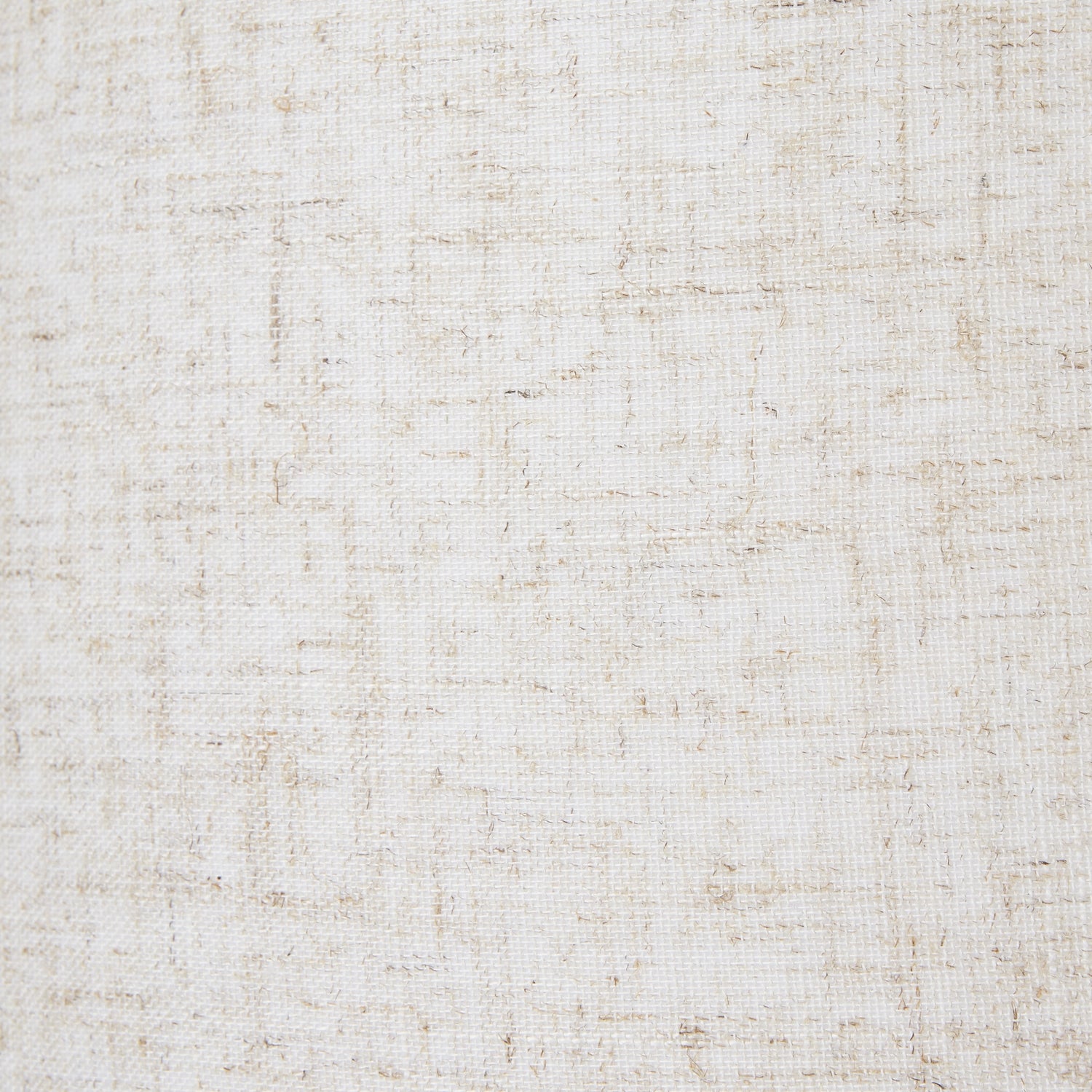 White Wash Bulbous Wicker Table Lamp With Linen Shade - Skandi London