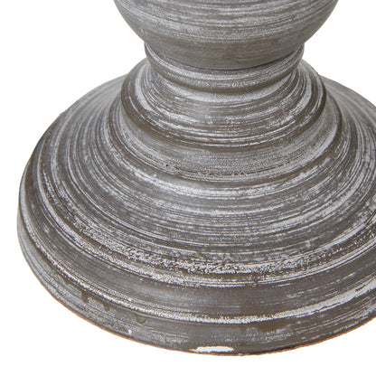Belluno Urn Table Lamp With Linen Shade - Skandi London