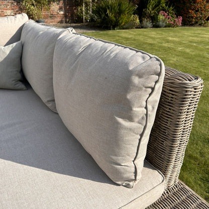 Capri Collection Outdoor Large Corner And Coffee Table Set - Skandi London