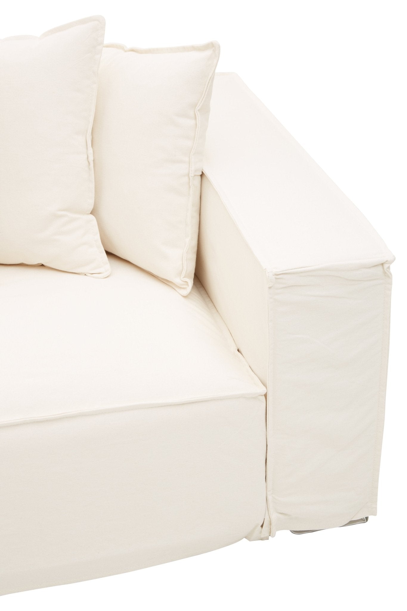 Juni 3 Seat Cream Sofa - Skandi London