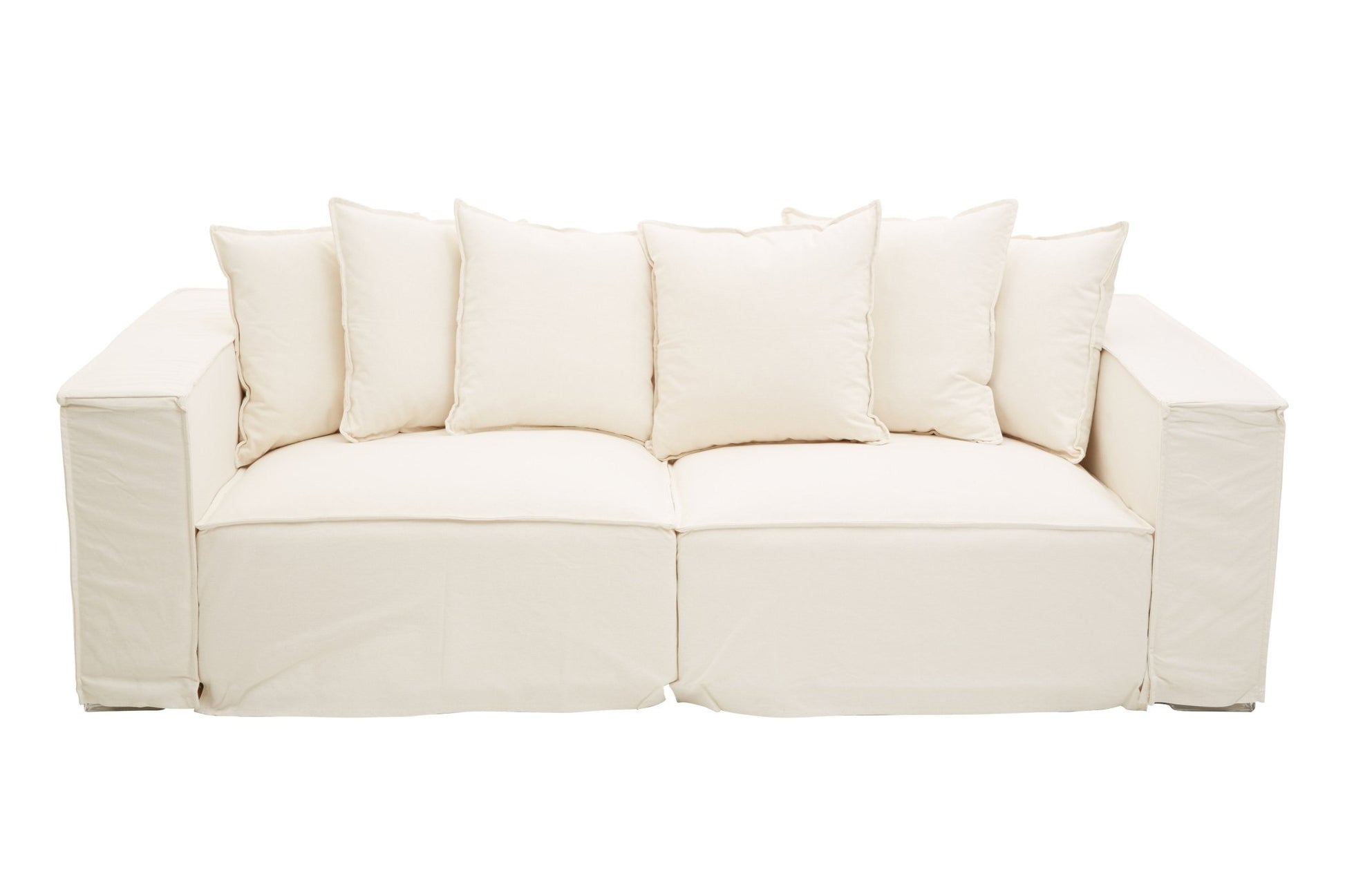 Juni 3 Seat Cream Sofa - Skandi London