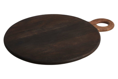 Hedvig Large Round Mango Wood Chopping And Serving Board - Skandi London