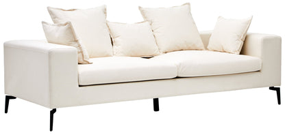 Astrid 3 Seat Cream Sofa - Skandi London
