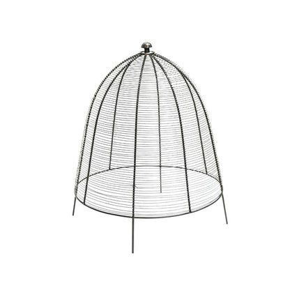 Outdoor Wired Plant Protector Zinc H48cm W36 - Skandi London