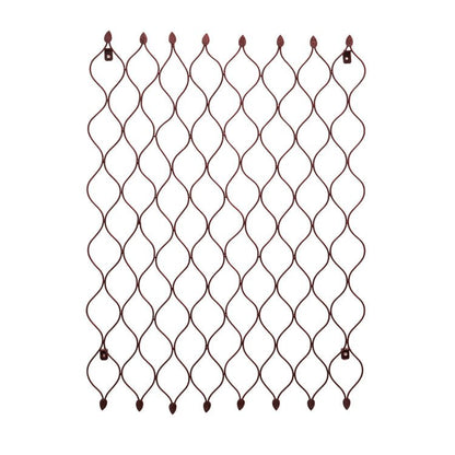 Outdoor Honeycomb Trellis Bronze H100cm W78cm - Skandi London