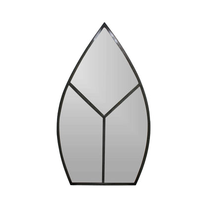 Syrin Arch Outdoor Mirror Natural Black - Skandi London