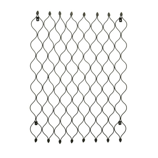 Outdoor Honeycomb Trellis Zinc H100cm W78cm - Skandi London