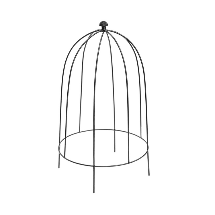 Outdoor Plant Support Zinc H50cm W26cm - Skandi London