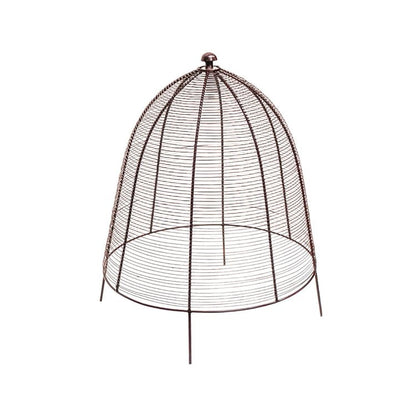 Outdoor Wired Plant Protector Bronze H48cm W36 - Skandi London