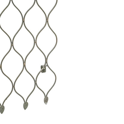Outdoor Honeycomb Trellis Zinc H84cm W62cm - Skandi London