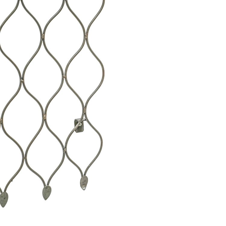 Outdoor Honeycomb Trellis Zinc H100cm W78cm - Skandi London