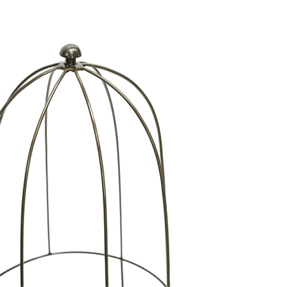 Outdoor Plant Support Zinc H50cm W26cm - Skandi London