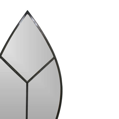 Syrin Arch Outdoor Mirror Natural Black - Skandi London