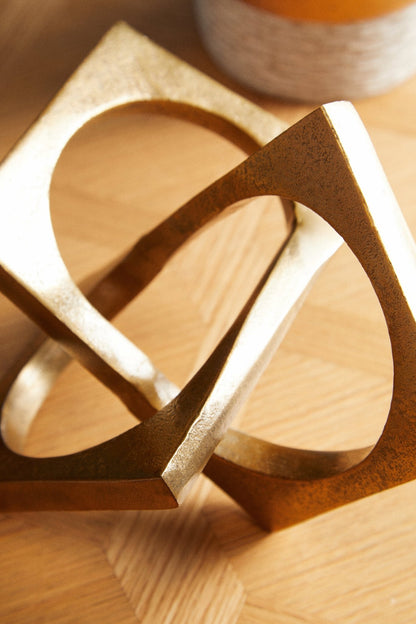 Maja Gold Finish Sculpture - Skandi London