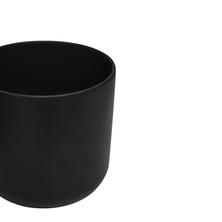 Lisbon Planter Anthracite H26Cm D26Cm - Skandi London