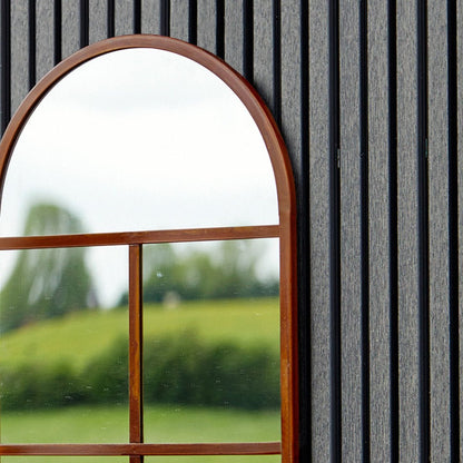 Tate Outdoor Mirror Natural Rust - Skandi London