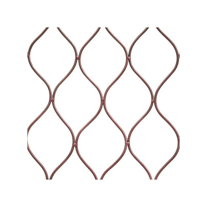 Outdoor Honeycomb Trellis Bronze H100cm W78cm - Skandi London