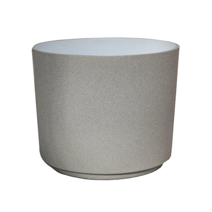 Leon Cement Planter H27Cm D32Cm - Skandi London