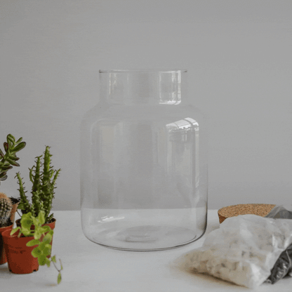 Askvoll Bottle Terrarium DIY Kit Medium - Medium