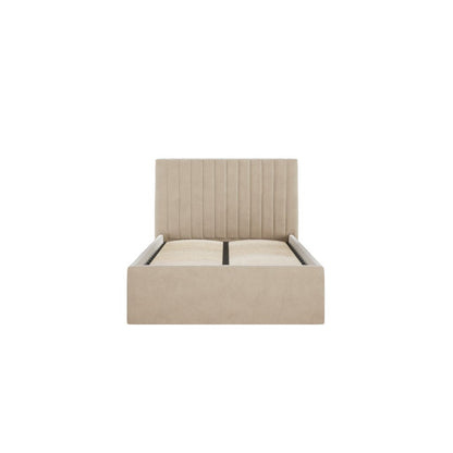 Soho Nordic Beige Ottoman Single Bed - Skandi London