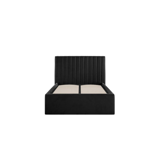 Soho Nordic Black Ottoman Single Bed - Skandi London