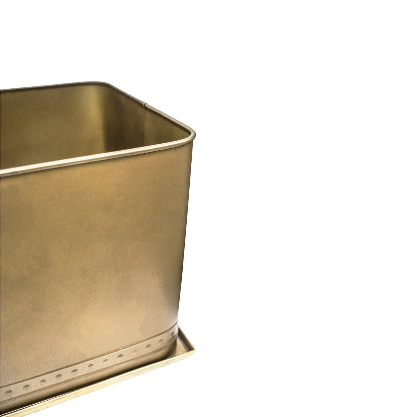 Skandi London Luxe Outdoor Planter in Brass - Large - Skandi London