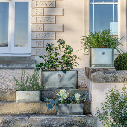 Skandi London Luxe Outdoor Planter in Brass - Large - Skandi London