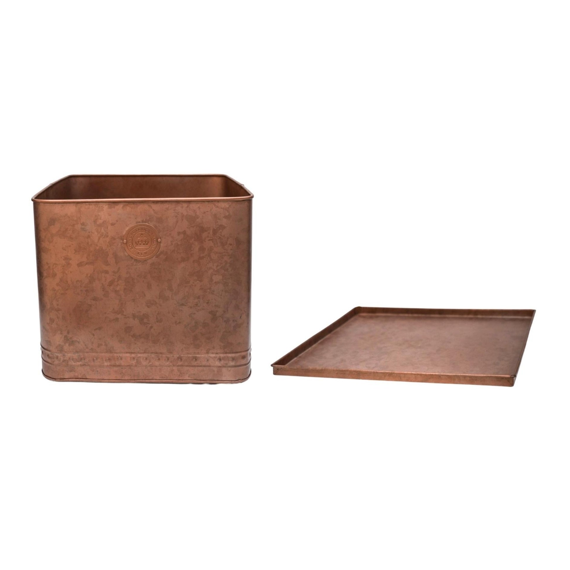 Skandi London Tall Luxe Outdoor Planter in Copper - Tall - Skandi London