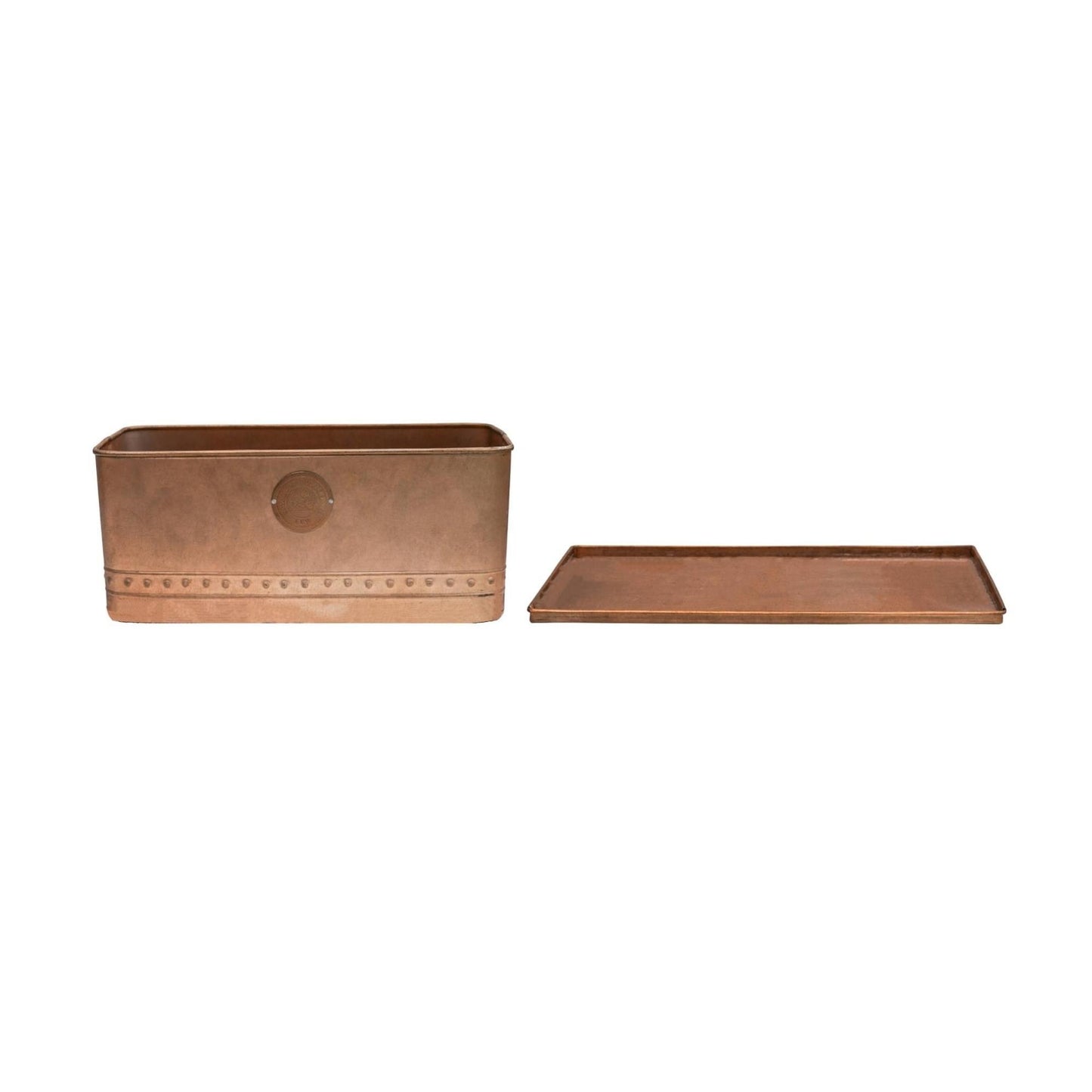 Skandi London Luxe Outdoor Trough in Copper - Medium - Skandi London