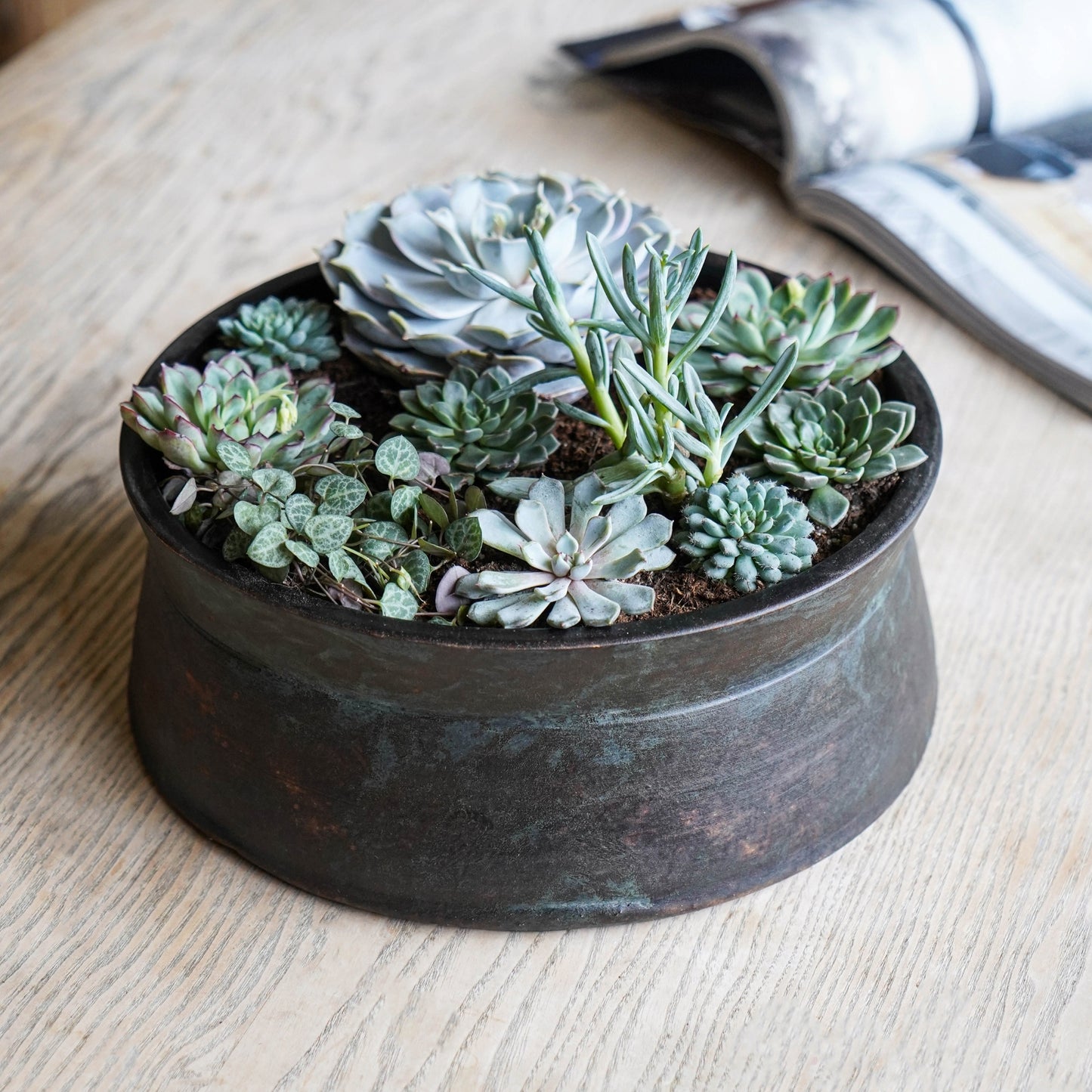 Skandi London Artisan Statement Bowl in Bronze - Medium - Skandi London