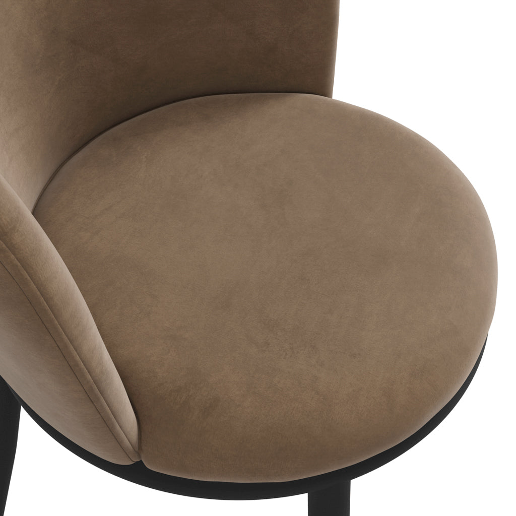 Nova Mole & Black Dining Chair