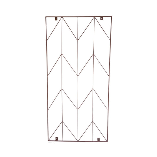 Outdoor Herringbone Trellis Bronze H120cm W60cm - Skandi London
