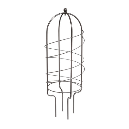 Outdoor Pot Plant Support Zinc H75cm D26cm - Skandi London