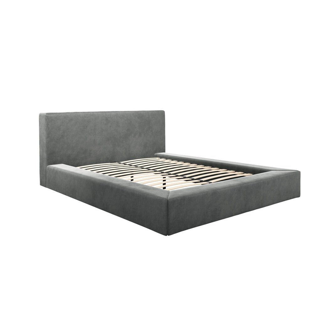 Oslo House Dapple Grey Double Bed - Skandi London