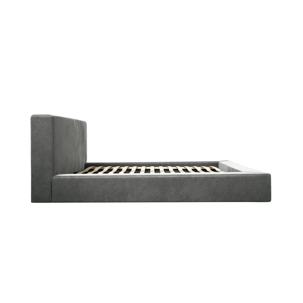 Oslo House Dapple Grey Double Bed - Skandi London