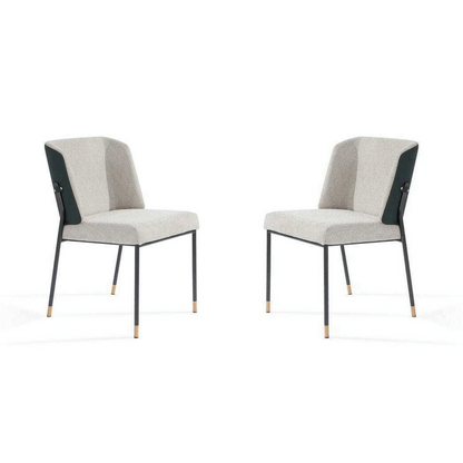 Victor Dining Chair - Enzimi Cream - Set of 2