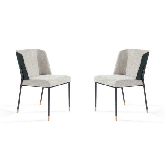 Victor Dining Chair - Enzimi Cream - Set of 2